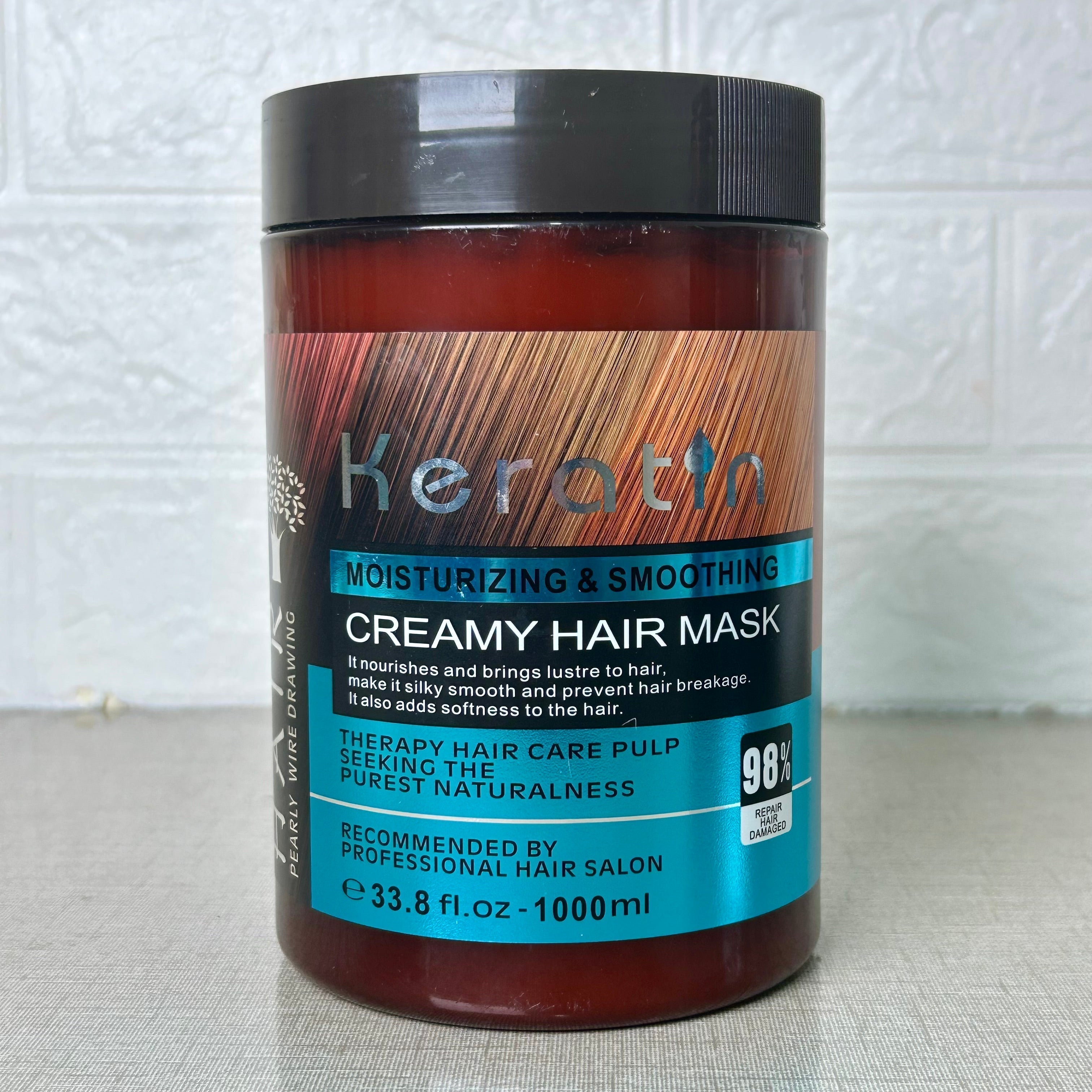 Keratin Nutrition Moisturizing & Smooth Shampoo + conditioner + Hair Serum + Creamy Mask (DEAL 10% OFF) - Classy Touch Pk