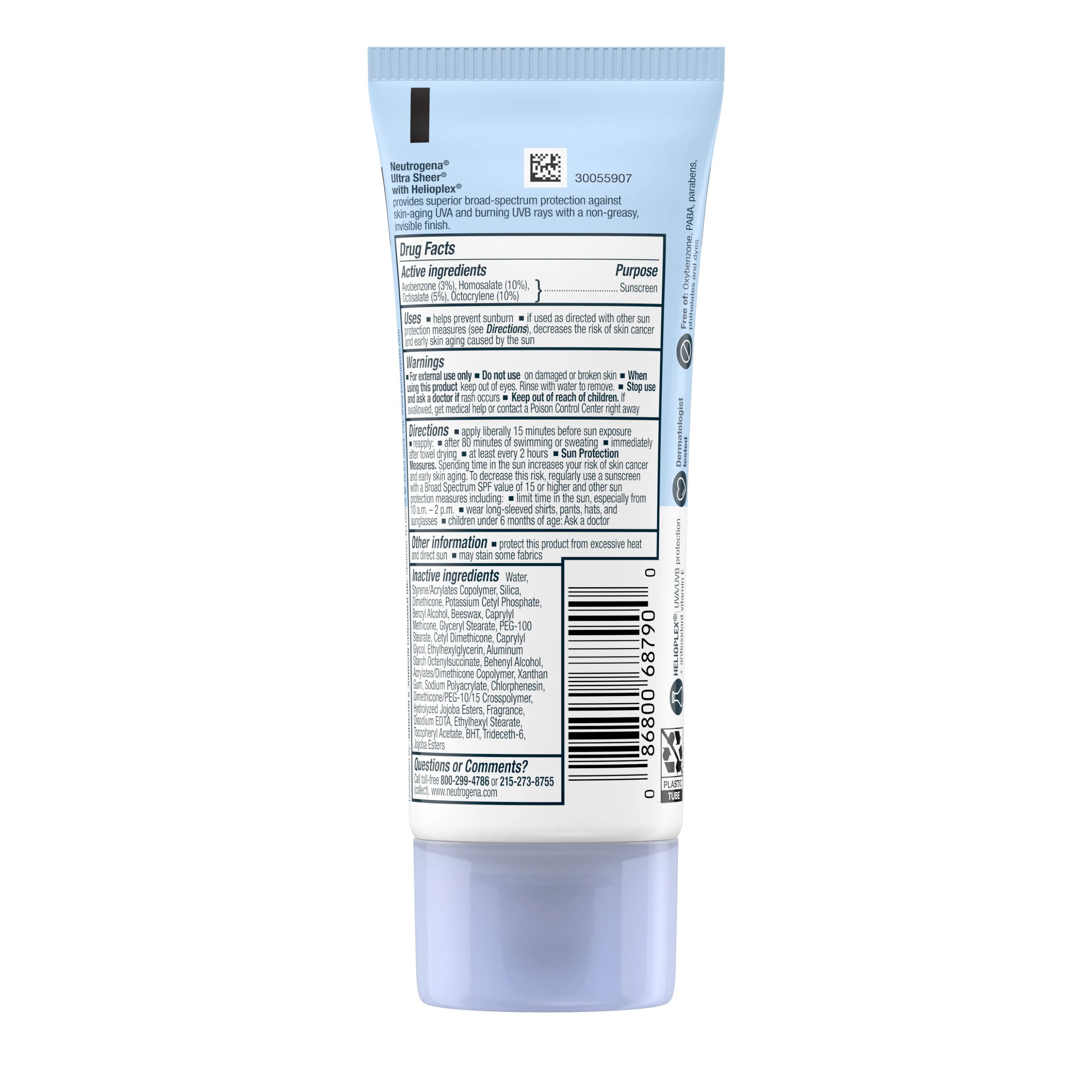 Neutrogena  Ultra Sheer Dry Touch Sunblock SPF 50 Sunscreen