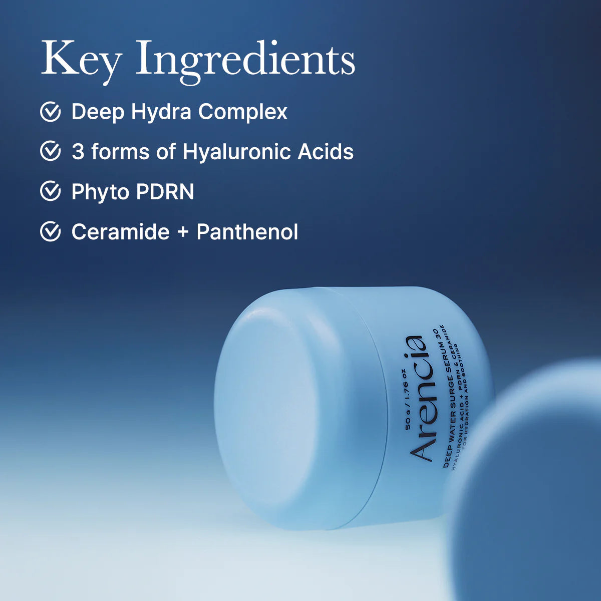 Arencia Deep Water Surge Overnight Serum 30, 50g