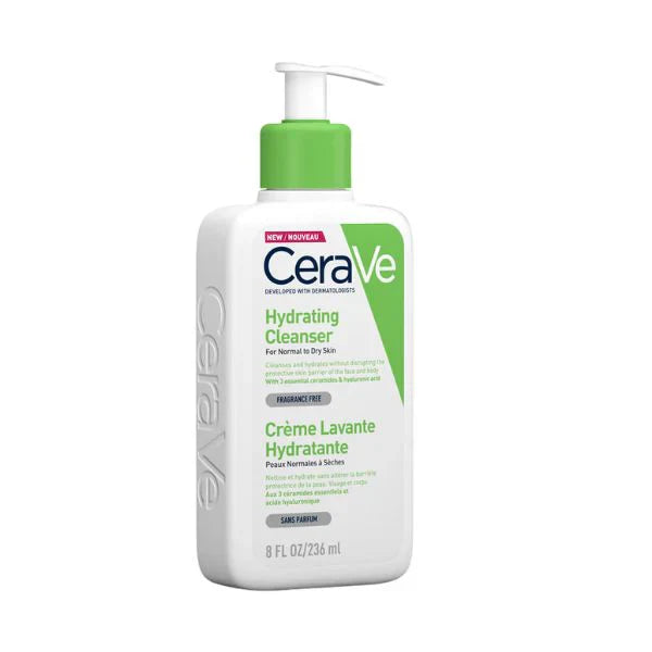 CeraVe Hydrating Cleanser – For Normal to Dry Skin