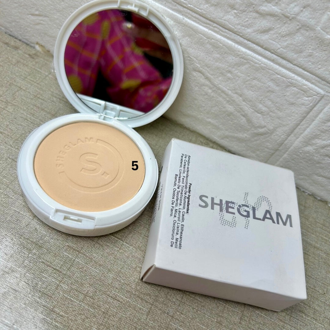 SHEGLAM Matte Fusion Compact Powder - Classy Touch Pk
