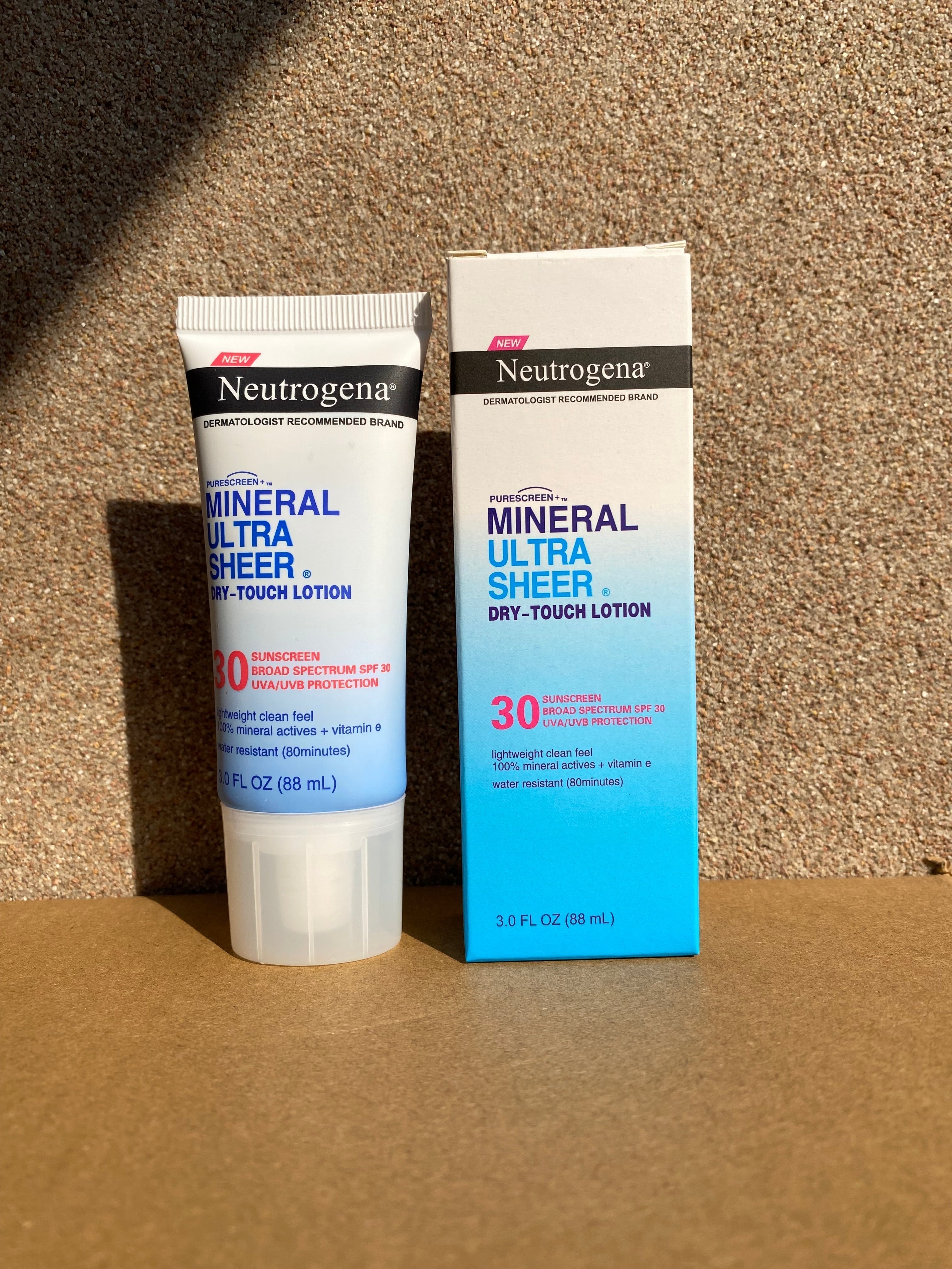 Neutrogena Mineral Ultra Sheer Dry Touch Lotion sunscreen spf 30 - Classy Touch Pk