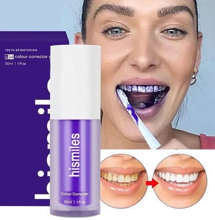 HiSmile V34 Colour Corrector Serum – Teeth Whitening Booster, 30ml (1 fl oz)
