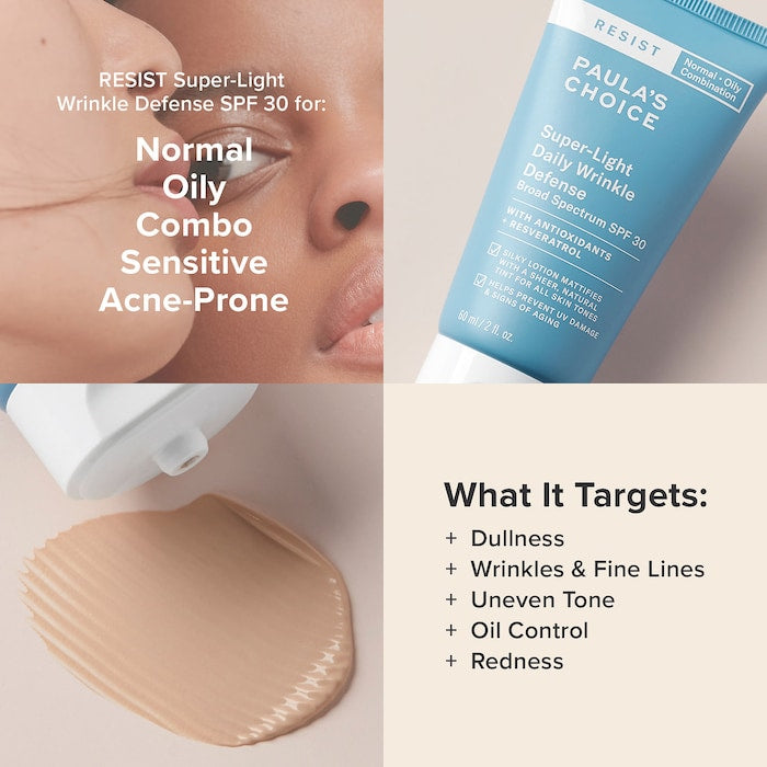 Paula's Choice Super Light Daily Wrinkle Defense spf 30 - Classy Touch Pk